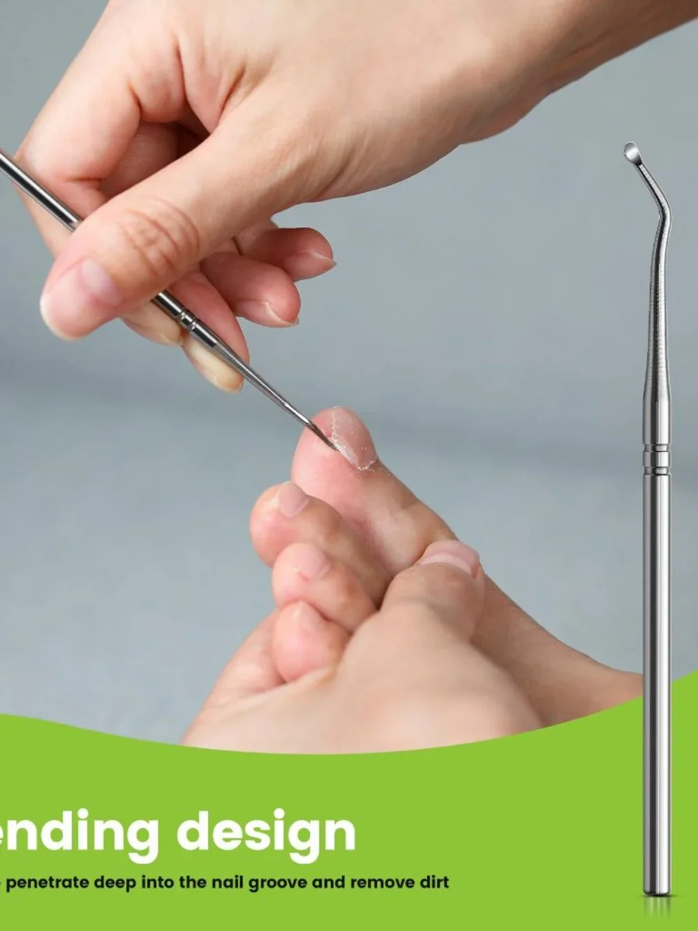 BEZOX Ingrown Toenail Corrector Set - 40 Pcs Pain-Free Toenails Straightener Str